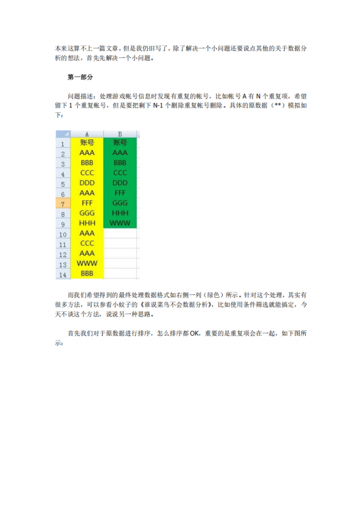 【数据分析】数据分析：怎么看待数据处理.pdf-游戏运营社区-游戏星球-三米星球：游戏人&互联网人终身成长的平台