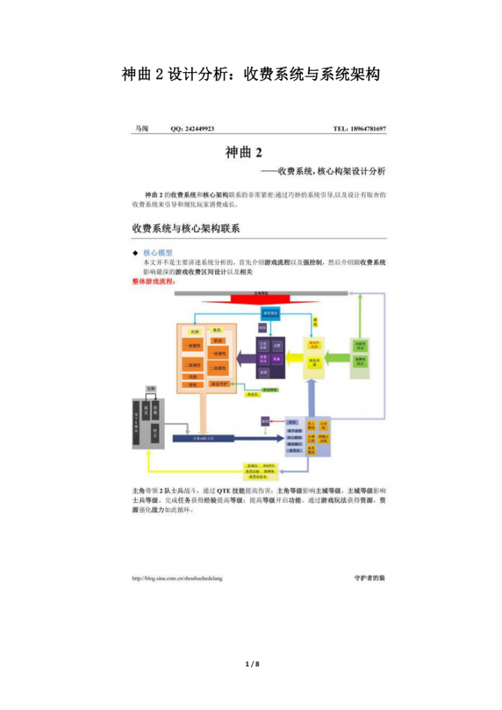 【游戏运营】神曲2设计分析：收费系统与系统架构.pdf-游戏运营社区-游戏星球-三米星球：游戏人&互联网人终身成长的平台