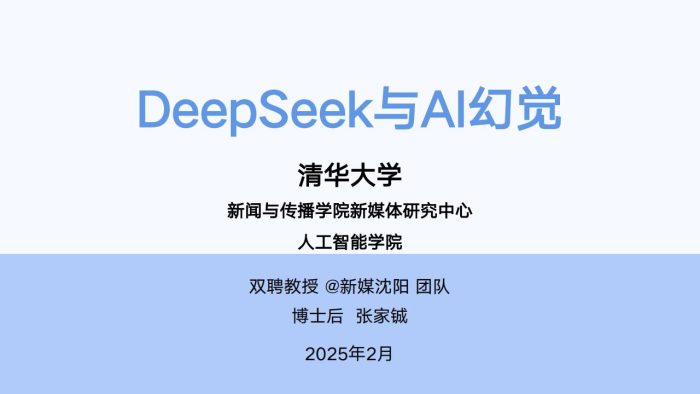 【AI科技】清华大学：2025年DeepSeek与AI幻觉研究报告.pdf-三米星球：游戏人&互联网人终身成长的平台