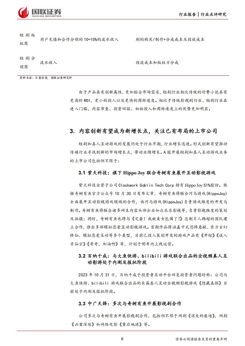 【游戏资讯】短剧和互动真人游戏爆款推动行业内容创新-《完蛋！我被美女包围了》-国联证券_05