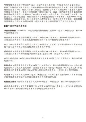【游戏公司】Bilibili2024半年报.pdf-三米星球:游戏人&互联网人终身成长的平台