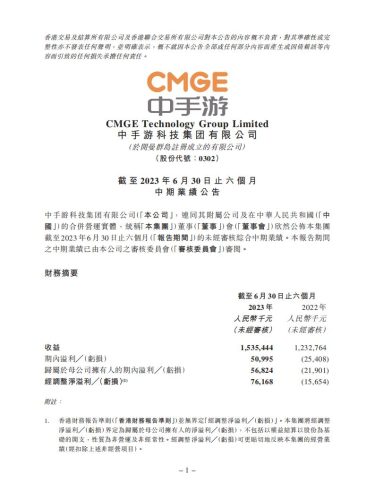 【游戏公司】中手游2023半年报.pdf-三米星球:游戏人&互联网人终身成长的平台