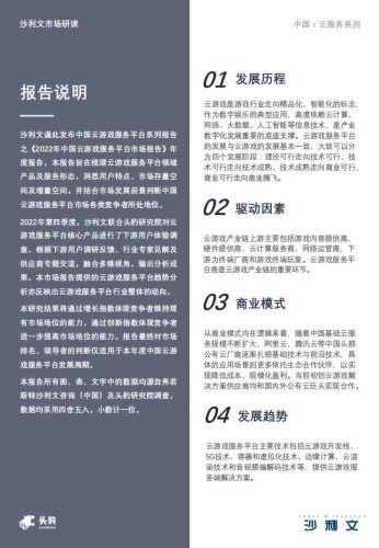 【游戏资讯】2022年云游戏服务平台市场报告-19页.pdf-三米星球:游戏人&互联网人终身成长的平台