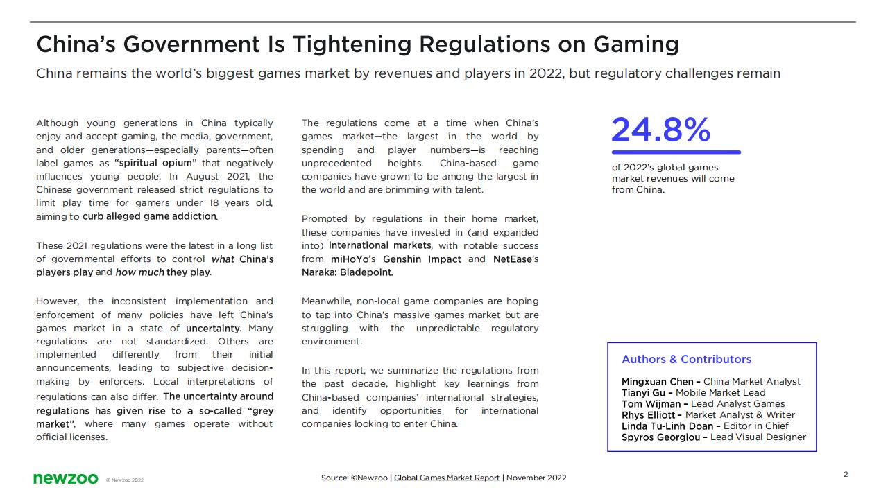 【游戏资讯】Newzoo+中国博彩游戏监管报告-29页_01