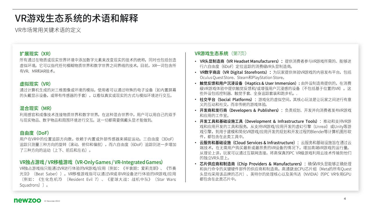 【游戏资讯】Newzoo：2022年VR游戏市场报告_03