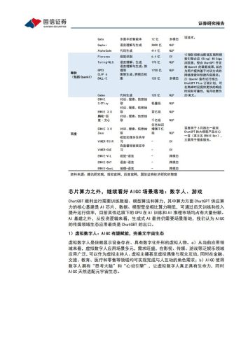 【游戏资讯】传媒互联网周报：ChatGPT加速商业化，看好AIGC在游戏、数字人领域的应用-20230212-国信证券-25页.pdf-三米星球：游戏人&互联网人终身成长的平台