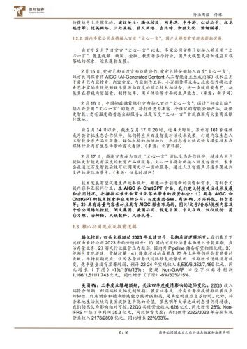 【游戏资讯】传媒互联网行业周报：2022游戏产业报告展望复苏；国产大模型有望迎来蓬勃发展-20230219-德邦证券-16页.pdf-三米星球：游戏人&互联网人终身成长的平台