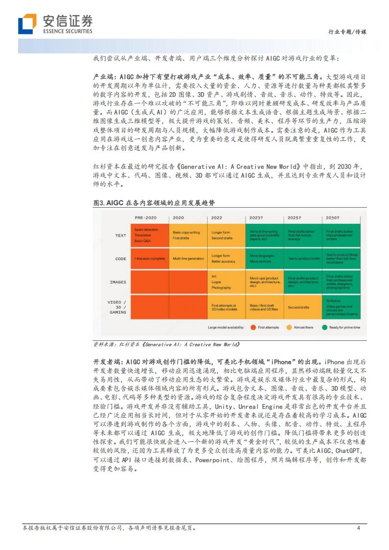 【游戏资讯】安信证券-传媒行业AI专题报告之二：AIGC将开启新一轮游戏产业变革，从“上网”到“上算”，由“网络世界” 至“虚拟现实”_03