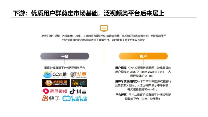 【游戏资讯】游戏直播运营行业机会研究.pdf-三米星球:游戏人&互联网人终身成长的平台