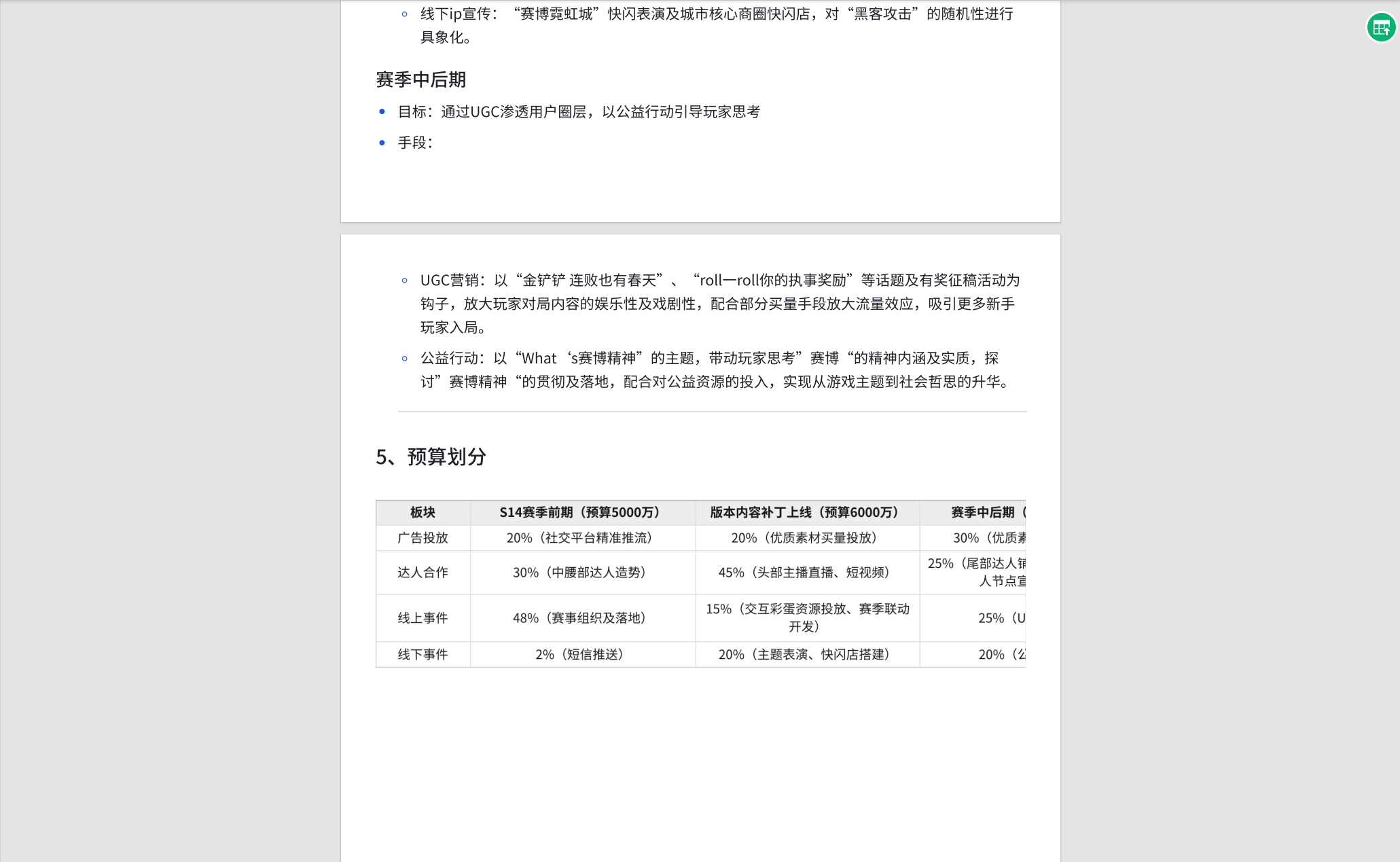 Jacobs - 【发行营销训练营】全球游戏发行营销（手把手带输出求职作品） 第10天打卡-U G C社区-游戏星球-三米星球：游戏人&互联网人终身成长的平台