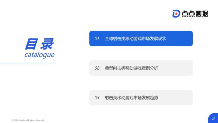 【游戏资讯】2025Q1射击类移动游戏发展趋势报告-点点数据.pdf【FPS运营】-三米星球:游戏人&互联网人终身成长的平台