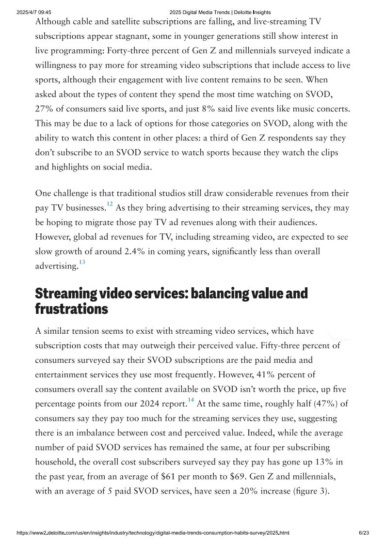 【游戏资讯】社交平台成媒体与娱乐领域主导力量(英文版)-德勤.pdf-三米星球:游戏人&互联网人终身成长的平台