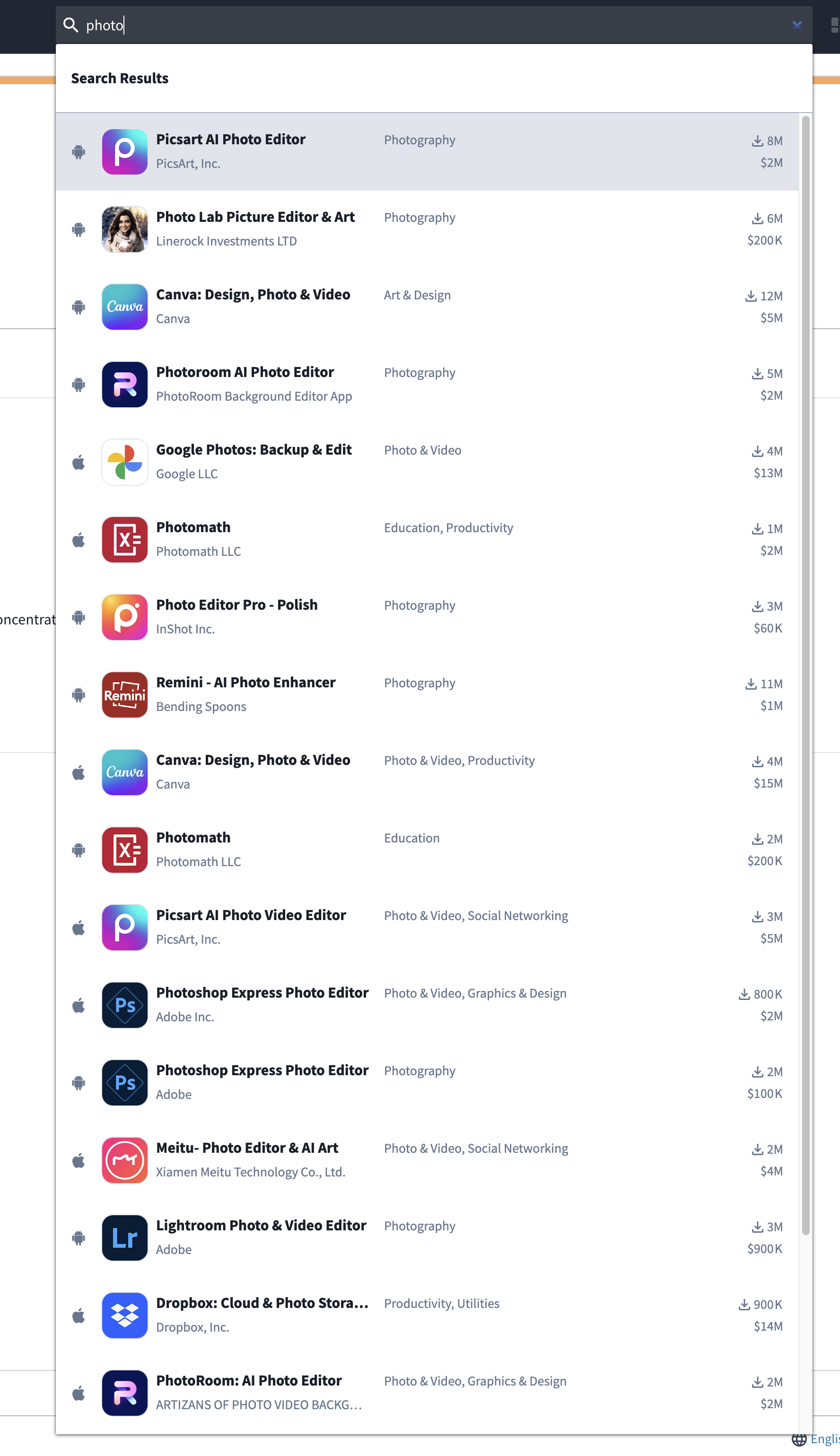 快速查询App每月下载量和收入的方法-螃蟹搞钱社区-游戏星球-三米星球：游戏人&互联网人终身成长的平台