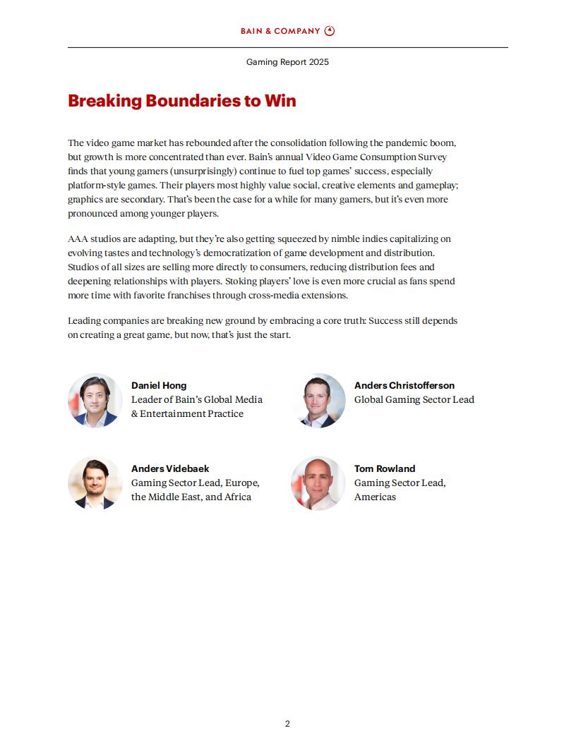 贝恩：2025年全球游戏行业报告：突破边界 制胜未来（英文版）_04