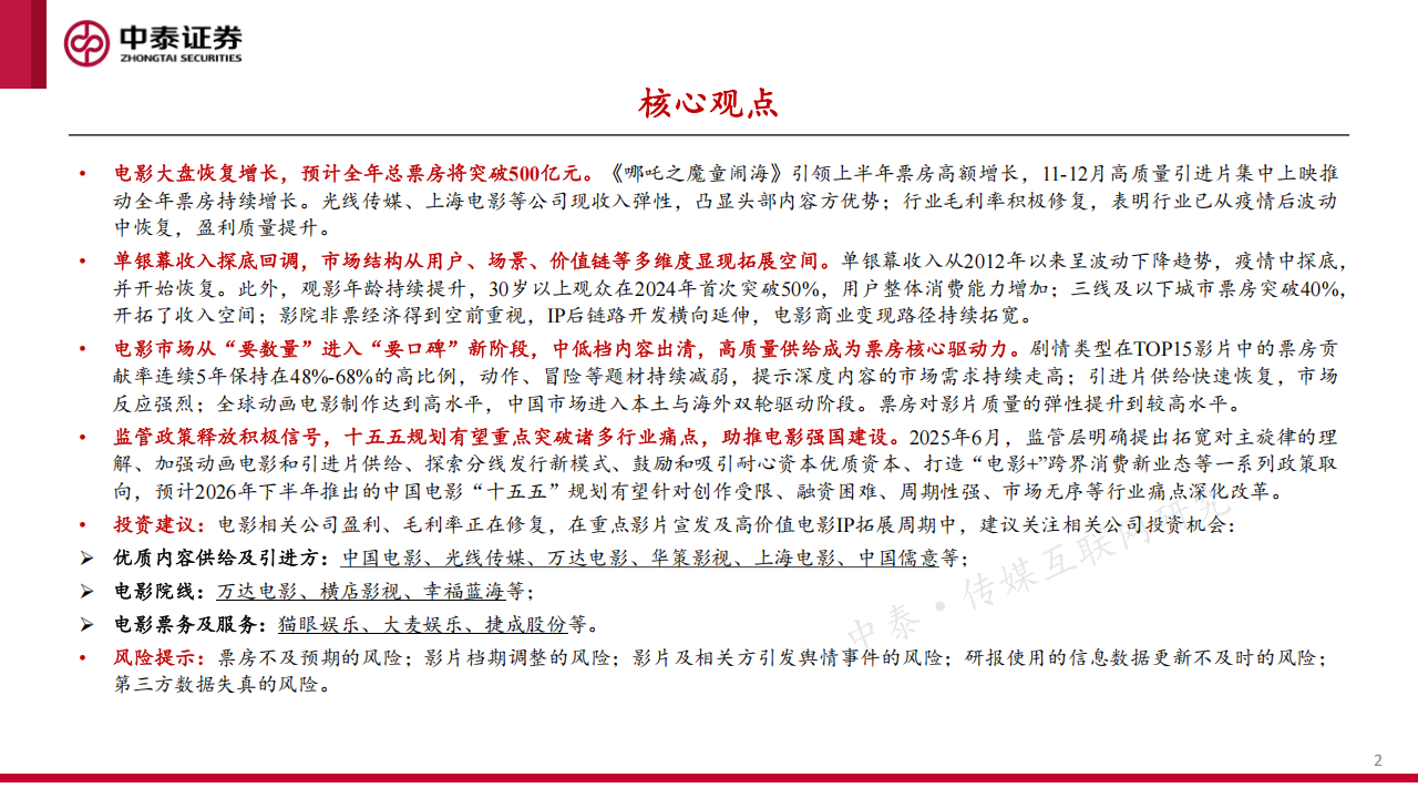 【游戏资讯】动画大年点燃市场，电影行业迎供给与结构改善.pdf-三米星球：游戏人&互联网人终身成长的平台