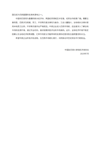 【游戏资讯】商务部：2025对外投资合作国别（地区）指南-巴西.pdf-三米星球：游戏人&互联网人终身成长的平台