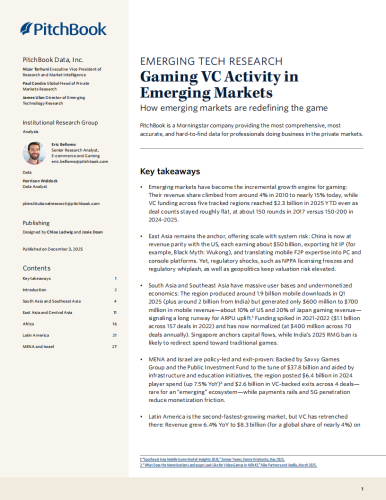 【游戏资讯】2025年新兴科技研究：新兴市场游戏产业风险投资动态报告（英文版）.pdf-三米星球：游戏人&互联网人终身成长的平台