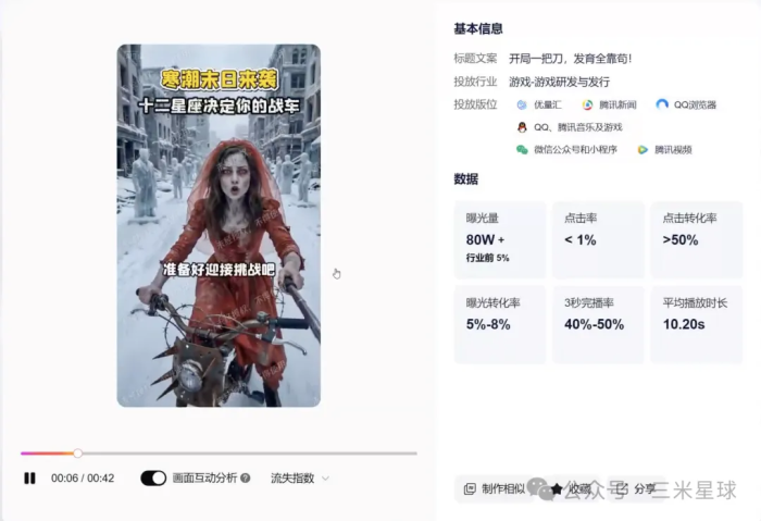 【快闪直播课】如何用AI做游戏素材·即梦（头部ai爆款素材解析）-三米星球：游戏人&互联网人终身成长的平台