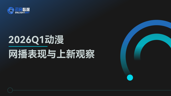 【游戏资讯】云合数据：2026Q1动漫网播表现与上新观察报告.pdf-三米星球：游戏人&互联网人终身成长的平台