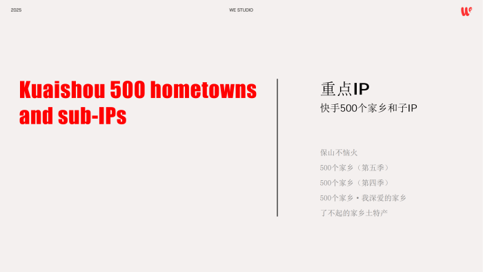 【游戏资讯】快手·We我们工作室【创意营销】.pdf-三米星球：游戏人&互联网人终身成长的平台