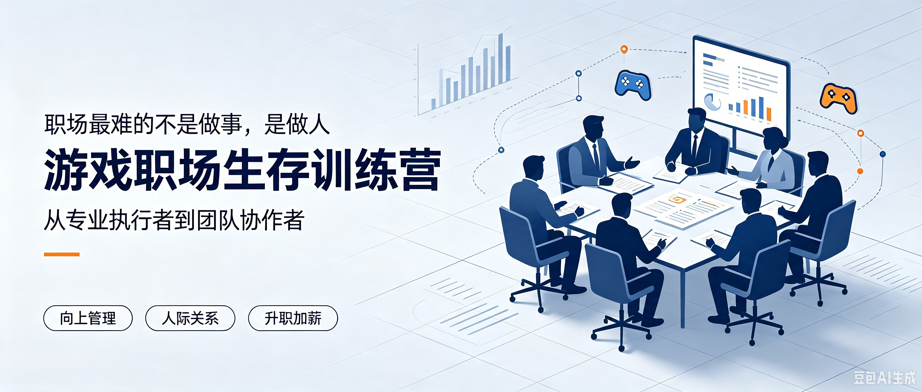 游戏职场生存训练营推广